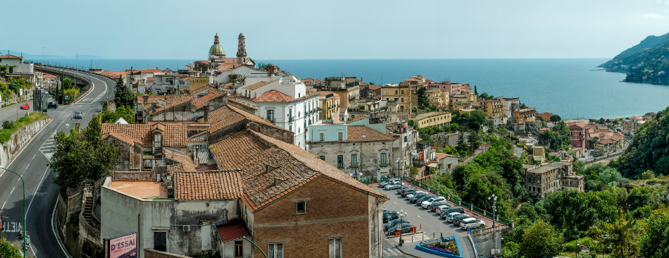 Vietri sul Mare on the Amalfi Coast - by Karlis Dambrans