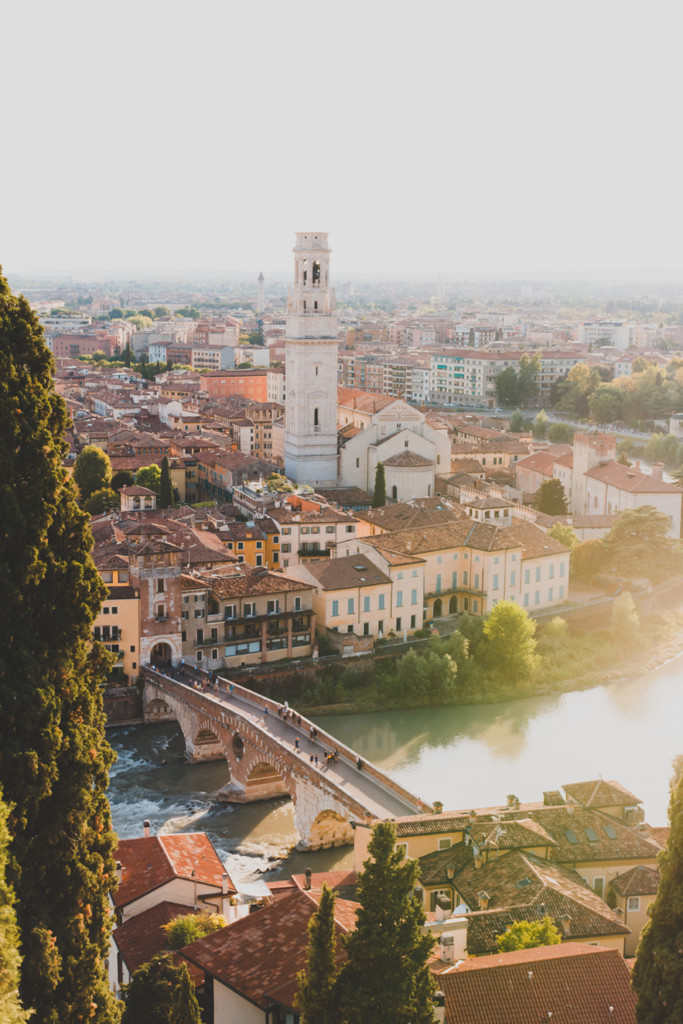 A landscape view of Verona